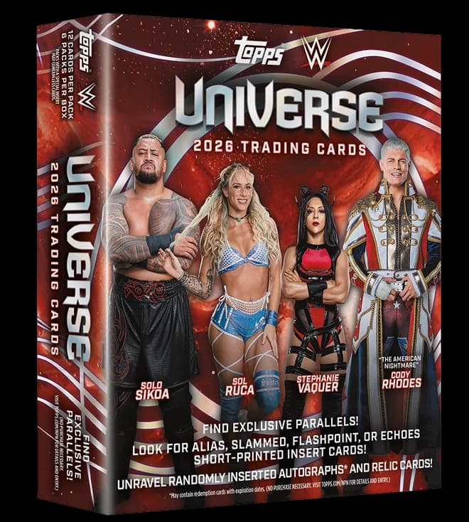 Topps WWE Universe 2026 Value Box