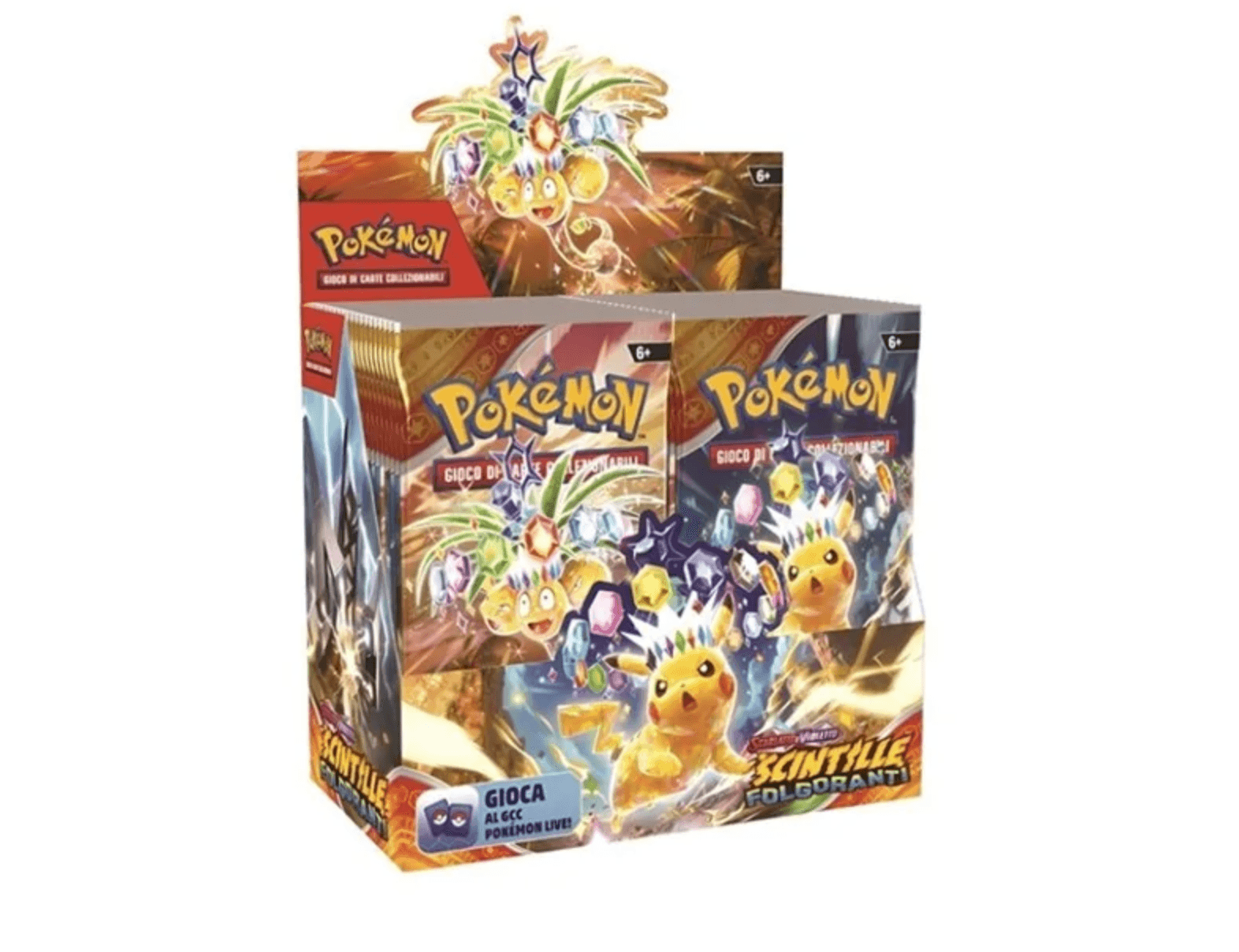 Pokemon Scintille Folgoranti Display Box 36 Bustine ITA