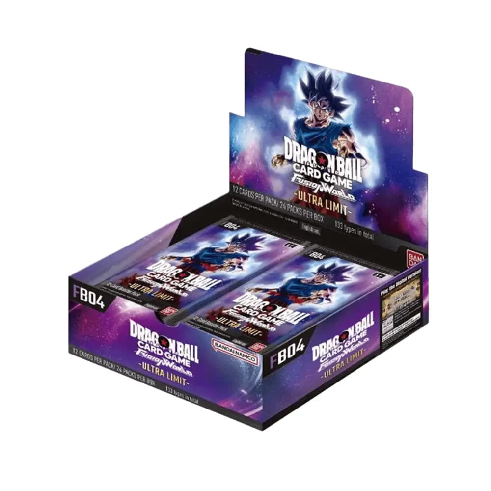 Dragon Ball Super Card Game: Fusion World - Ultra Limit FB-04 - Display da 24 Buste (ENG)
