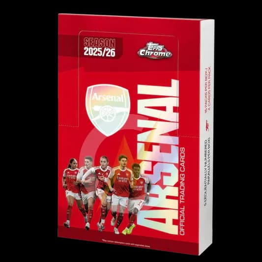 Topps Chrome Arsenal 25/26 - Deck Box