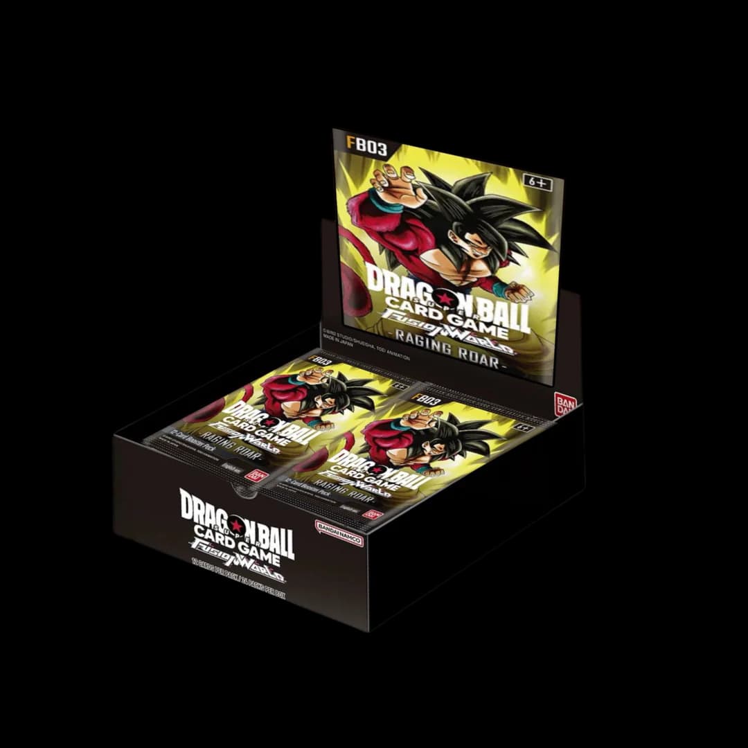 Dragon Ball Super Card Game: Fusion World - Raging Roar FB-03 - Display da 24 Buste (ENG)