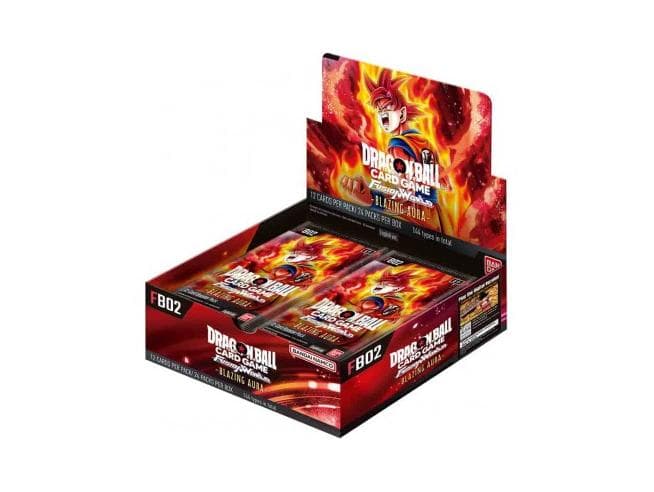 Dragon Ball Super Card Game: Fusion World - Blazing Aura FB-02 - Display da 24 Buste (ENG)