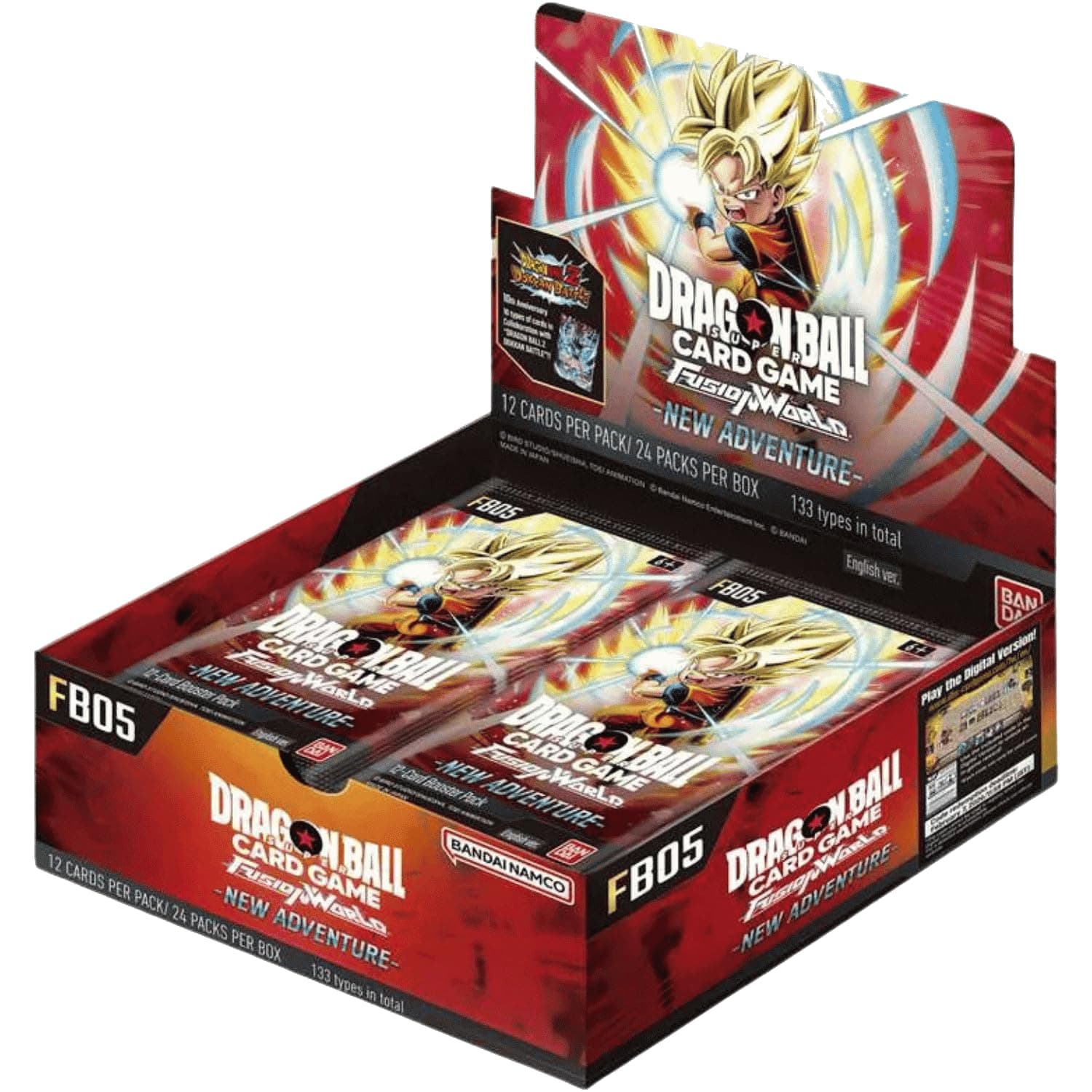 Dragon Ball Super Card Game: Fusion World - FB-05 1° Anniversario - Display da 24 Buste (ENG)