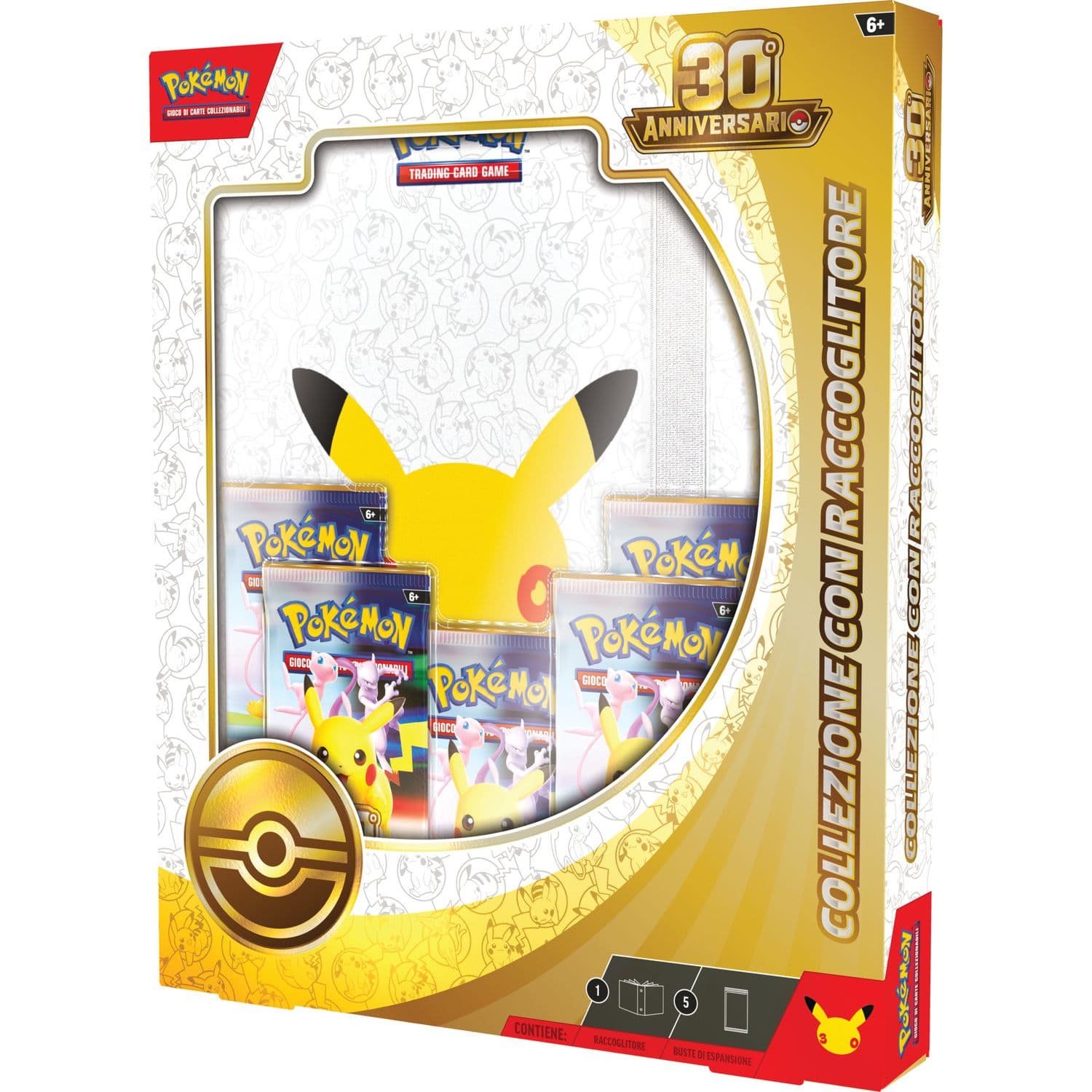 Pokemon 30th - Collezione con Raccoglitore